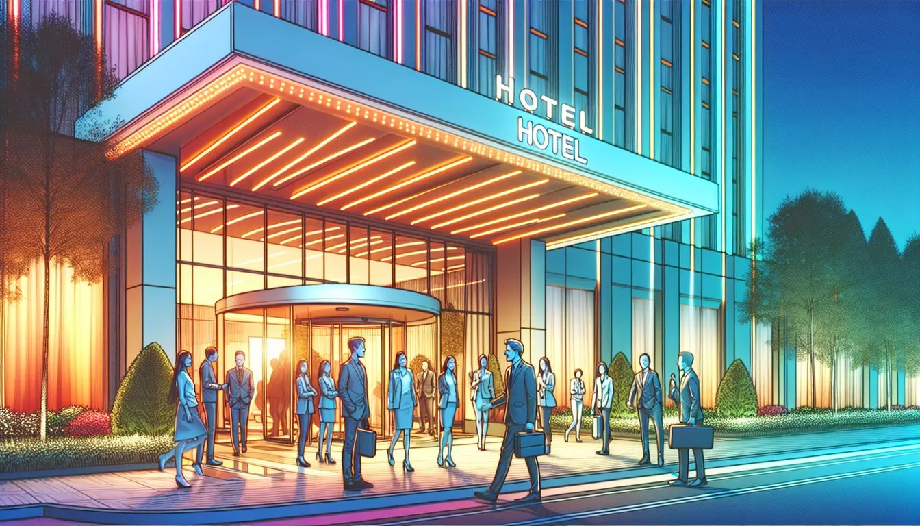 호텔 일러스티드 타이중 (Hotel Illusso) 대만 – 화려한 조명 외관+파티 분위기, 젊은 층 선호도↑